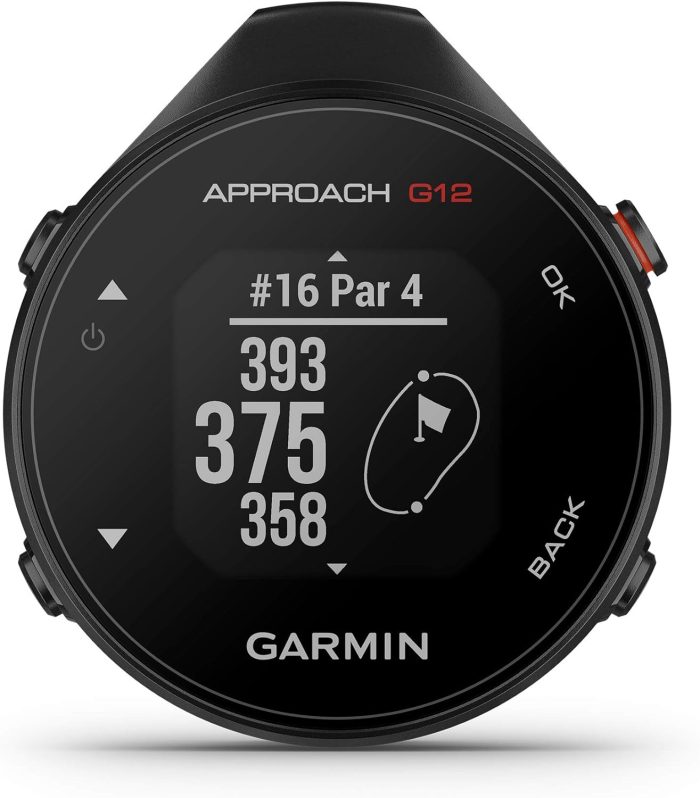 Garmin Approach G12, Clip-on Golf GPS Rangefinder