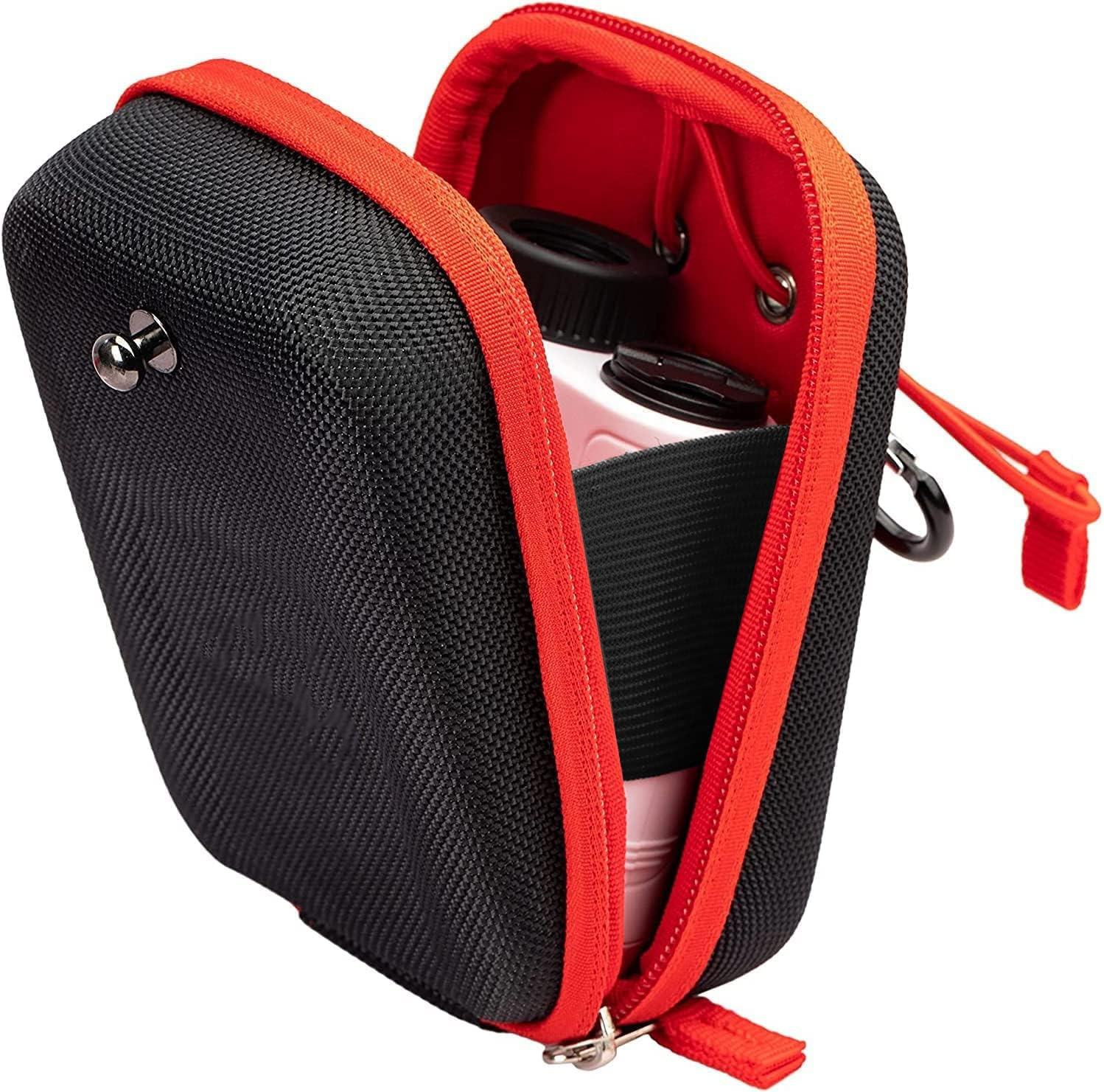 Golf Rangefinder Hard Shell Case-Outdoor EVA Carry Bag Carabiner